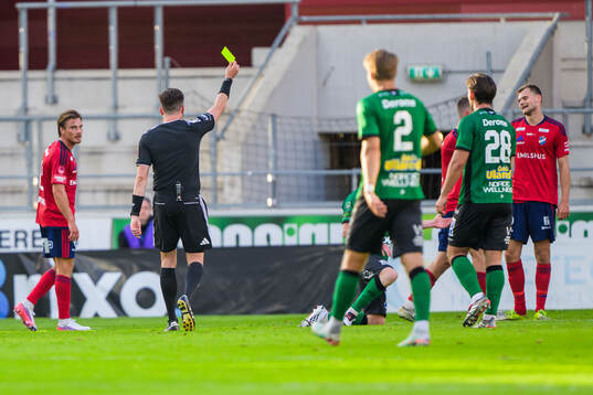 Östers Oscar Uddenäs varnas