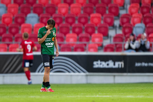 Varbergs Isak Valentin Vidjeskog deppar