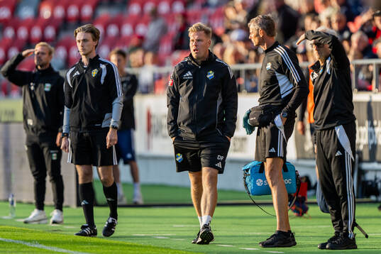 Östers tränare Daniel Friberg