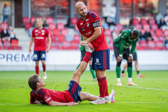 Östers Mattis Adolfsson och Sebastian Hedlund