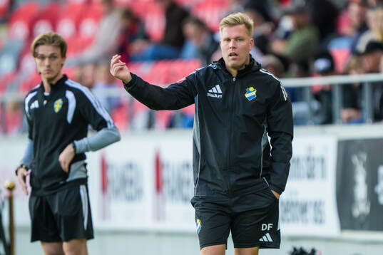 Östers tränare Daniel Friberg