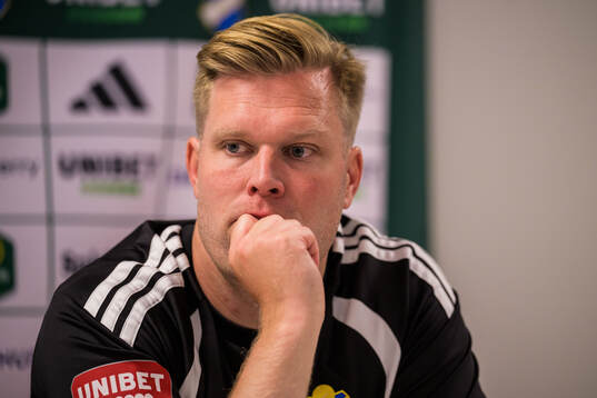 Östers tränare Daniel Friberg