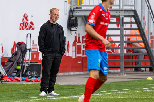 Helsingborgs manager Stevie Grieve