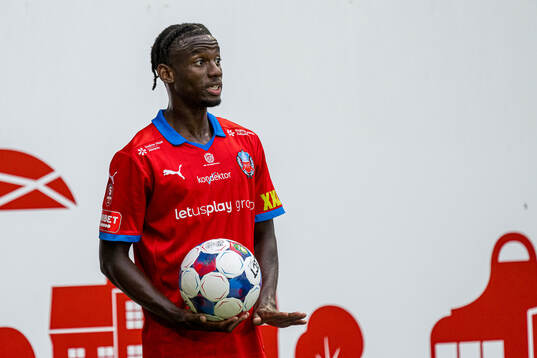 Helsingborgs Clancy Valere Biten