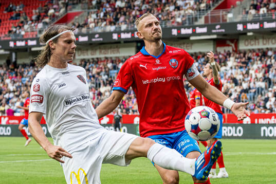 Nordic Uniteds Elias Andersson och Helsingborgs Jakob