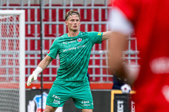 Helsingborgs målvakt Johan Brattberg