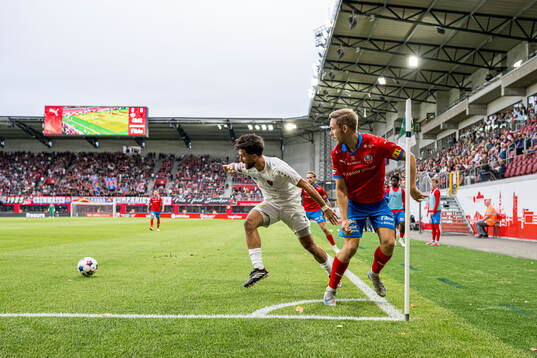 Nordic Uniteds Matteus Behnan och Helsingborgs Simon