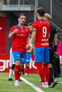 Helsingborgs Timothe Rupil och Alexander Johansson