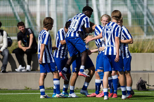 IFK Göteborgs Alvin Nordstrand jublar