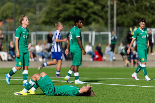 Hammarbys spelare deppar