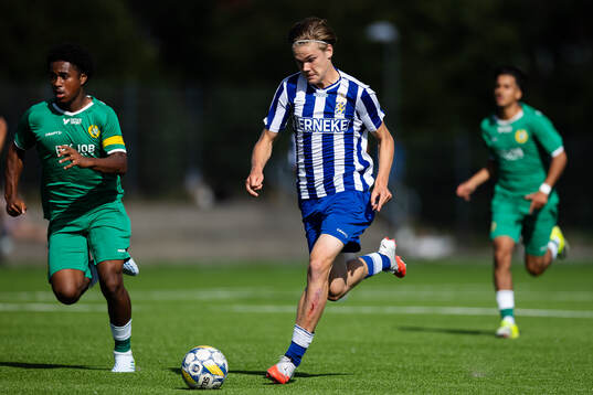 Hammarbys William Wassgren Forje och IFK Göteborgs Hannes