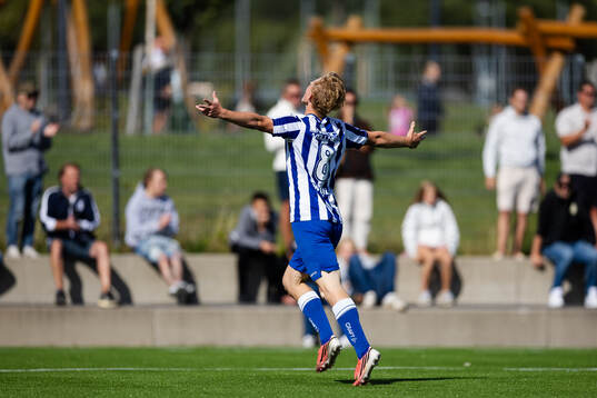 IFK Göteborgs Alvin Nordstrand jublar