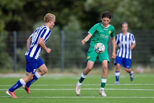 IFK Göteborgs Alvin Nordstrand och Hammarbys Isak Tjernlund