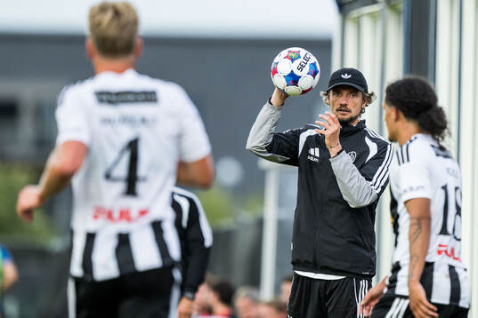 Landskronas tränare Robin Asterhed