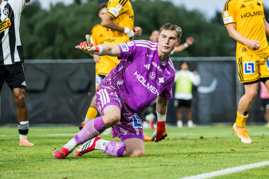 IFK Norrköpings målvakt Theo Krantz
