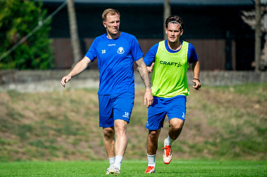 Jesper Modig och Sebastian Tipura