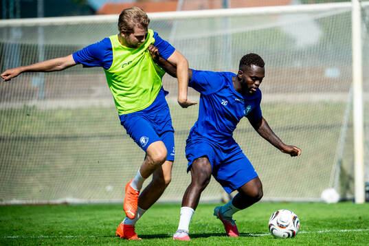 Niclas Bergmark och Kofi Asare