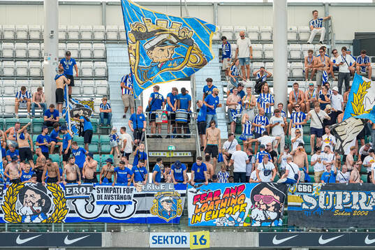 during the UEFA Conference League qualifier football match