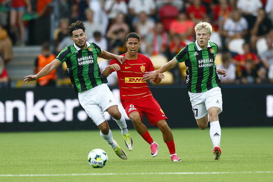 William Milovanovic and Robert Frosti Thorkelsson of GAIS