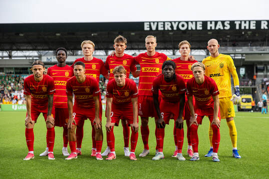 Starting eleven of Nordsjälland