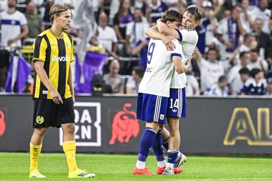 Football, Europa League, Qualifier, Anderlecht - Hammarby