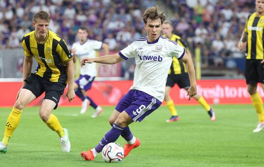 Football, Europa League, Qualifier, Anderlecht - Hammarby