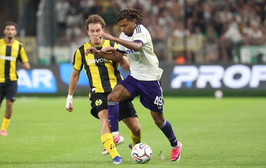 Football, Europa League, Qualifier, Anderlecht - Hammarby