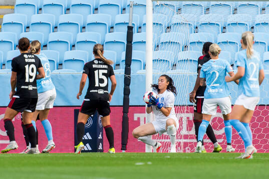 Malmö FFs målvakt Zecira Musovic