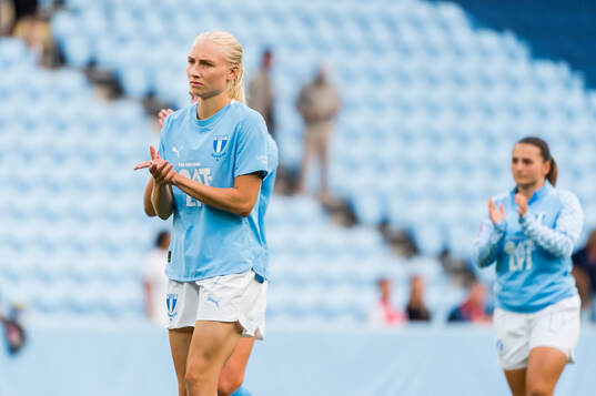 Malmö FFs Stinalisa Johansson deppar
