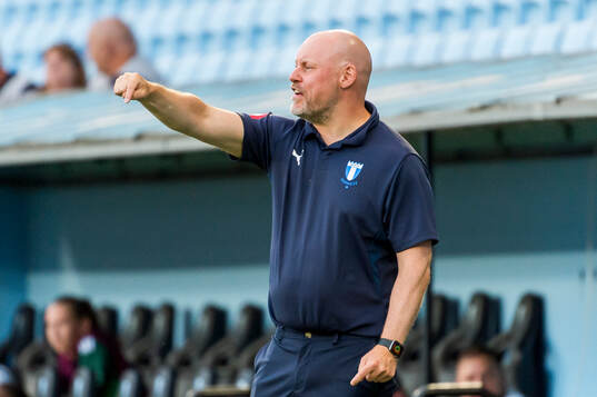 Malmö FFs tränare Jonas Valfridsson