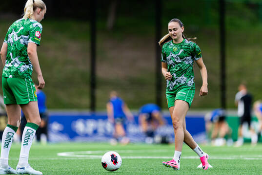 Hammarbys Vilde Hasund värmer upp