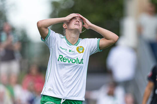 Hammarbys Elin Sørum deppar