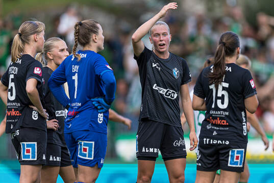 Växjö DFFs spelare deppar