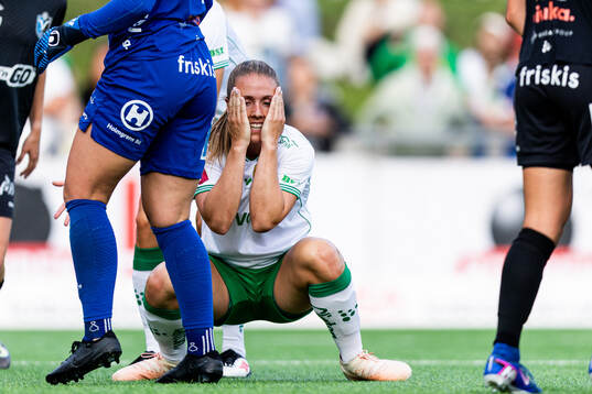 Hammarbys Gudrun Arnardottir deppar