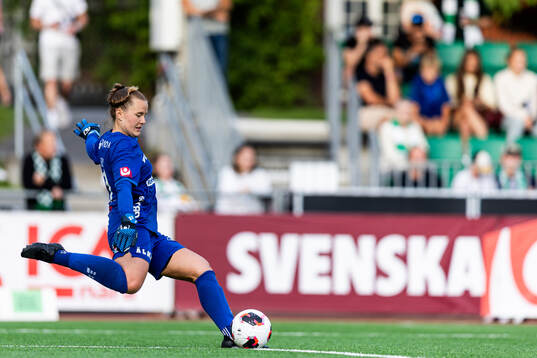 Växjö DFFs målvakt Maja Bay Østergaard