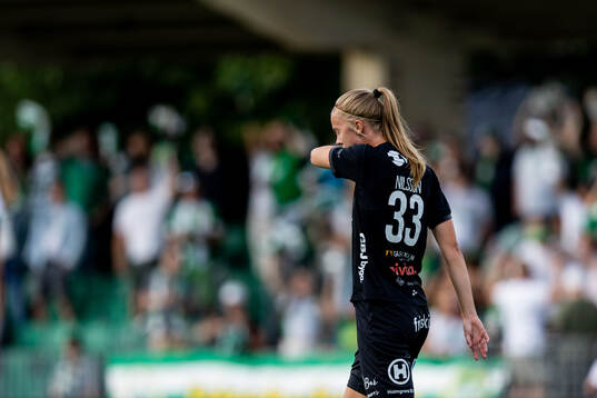 Växjö DFFs Elin Nilsson deppar