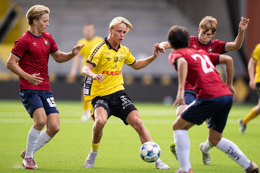 Örgrytes Xander Ekberg och Dylan Lindgren och Elfsborgs