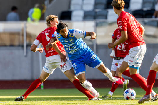 Oddevolds Leonardo Farah Shahin och Norrbys Vidar Svendsén