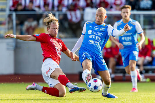 Norrbys Filip Gustafsson och Oddevolds Olle Kjellman Olblad