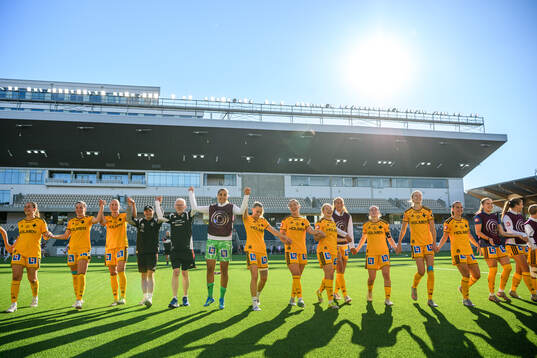 IFK Norrköpings spelare jublar
