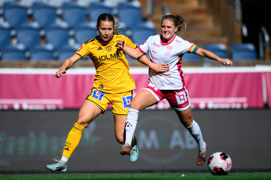 IFK Norrköpings Emma Engström och IK Uppsalas Ebba