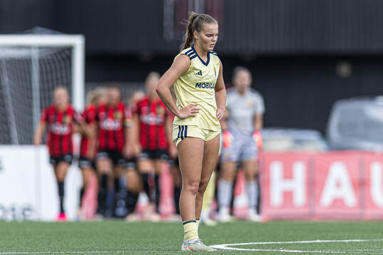 Djurgårdens Freyja Stefansdottir deppar