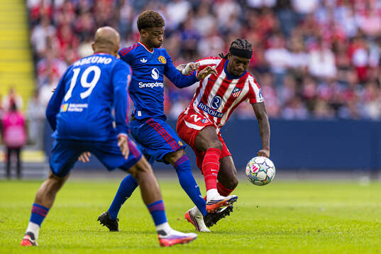 Bläddra bland fler bilder av Football, Friendly match, Manchester United - Atletico Madrid