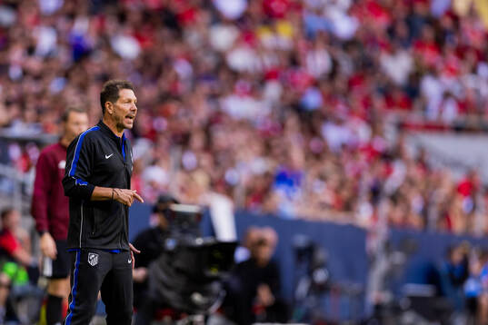 Diego Simeone of Atletico de Madrid