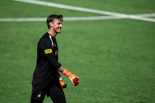 Häckens målvakt Andreas Linde
