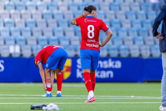 Helsingborgs Ervin Gigovic deppar
