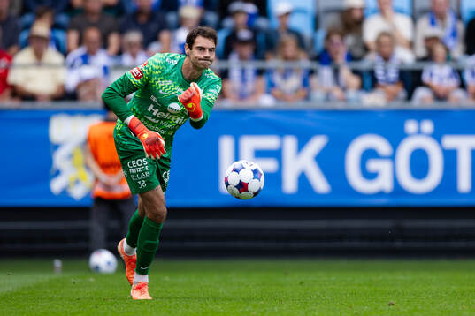 Degerfors målvakt Matvei Igonen