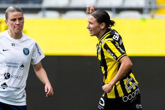 Häckens Tabitha Michelle Tindell jublar