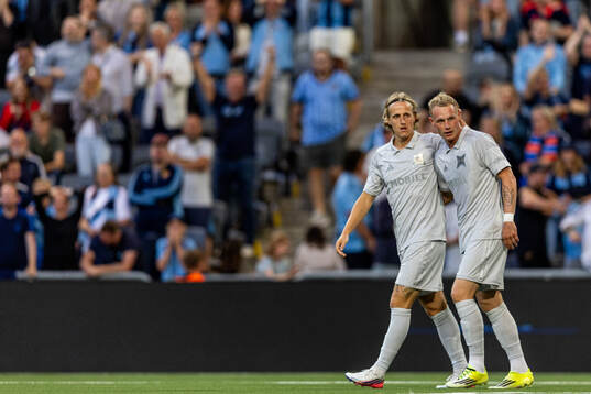 Djurgårdens Jeppe Okkels och Kristian Lien