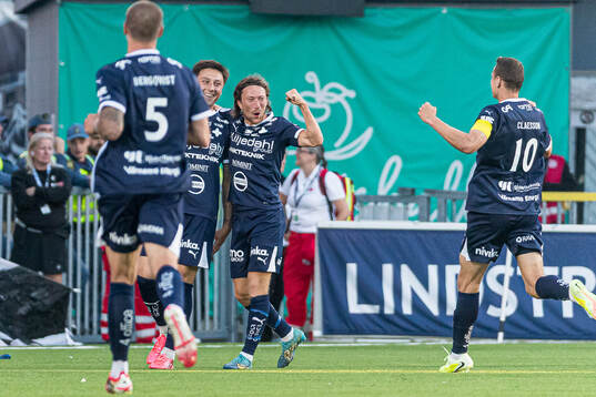 IFK Värnamos Axel Björnström, Kai Meriluoto, Axel